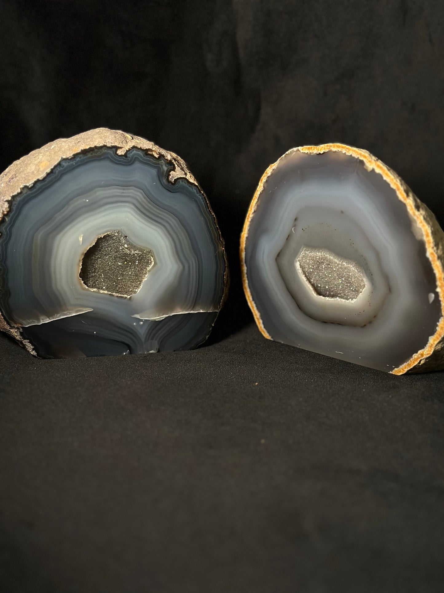 Geode di Agata Grigia | Pietra di Protezione, Equilibrio e Radicamento