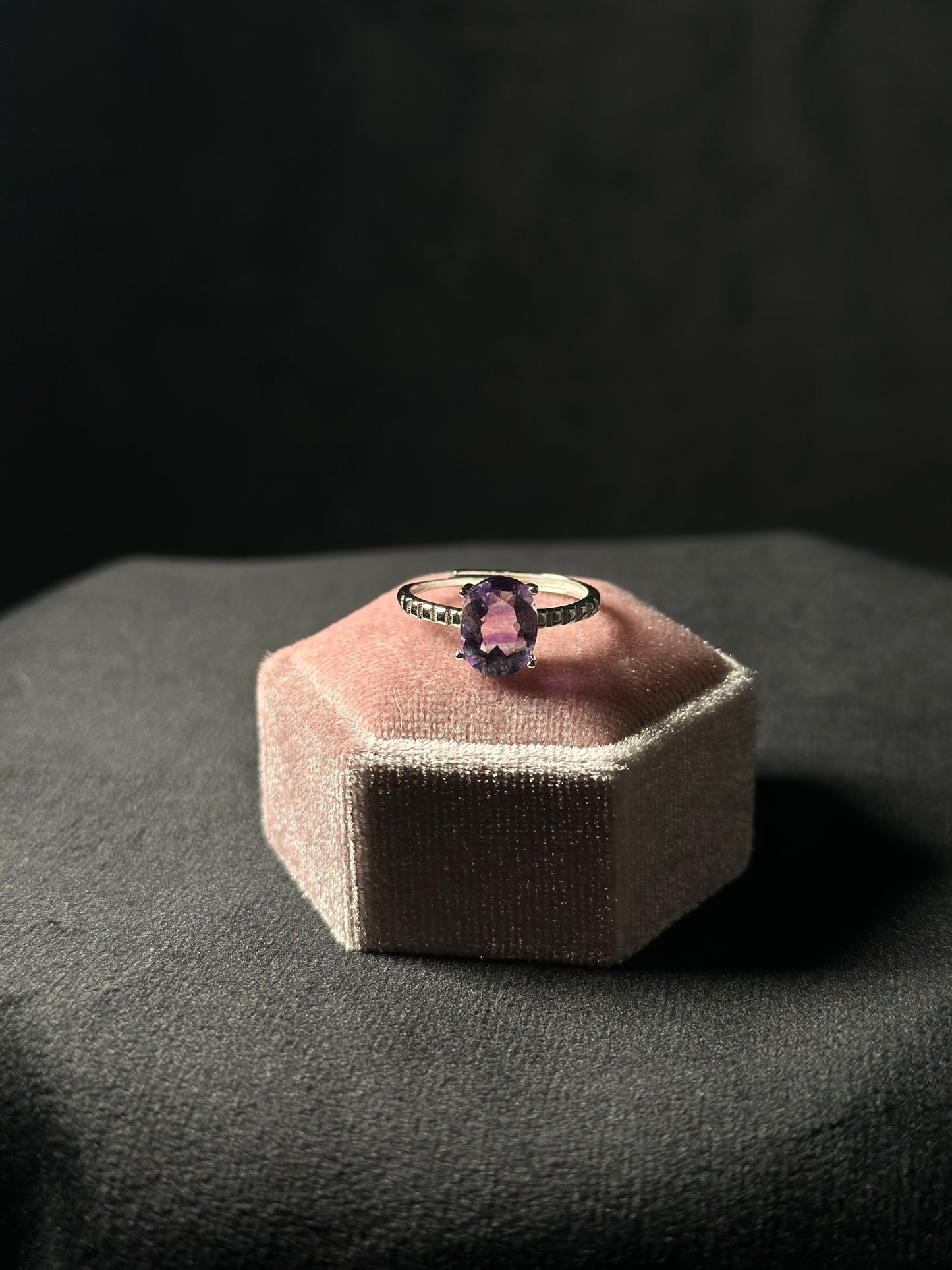 Anello Fluorite Arcobaleno (Argento925)