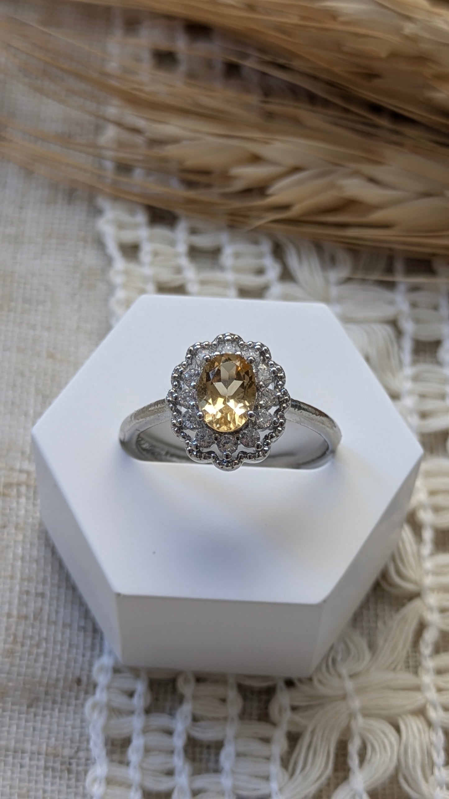 Anello Citrino - Intreccidichiara