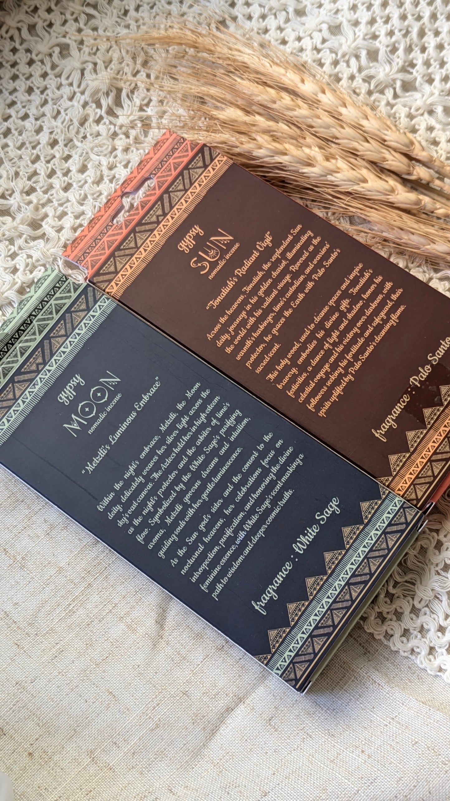 Incenso Gypsy Nomadic SUN/MOON