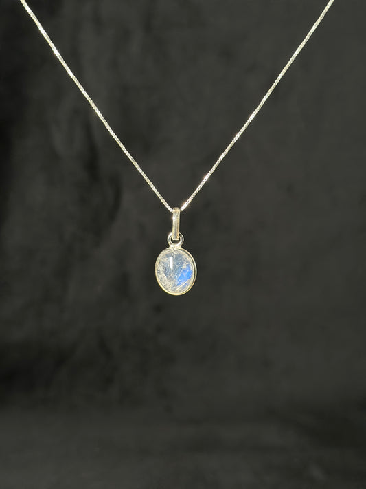 Ciondolo Pietra di Luna (Argento925)