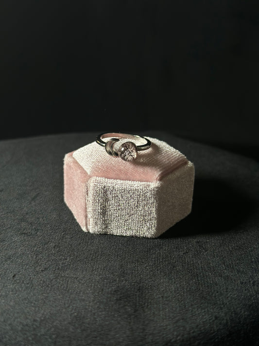 Anello Lodolite Moon - Intreccidichiara