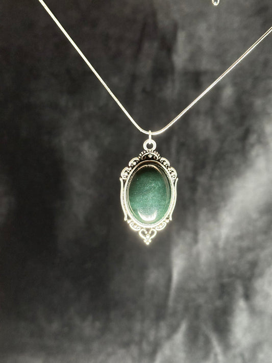 Collana Agata muschiata