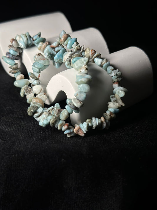 Bracciale in Larimar - Intreccidichiara