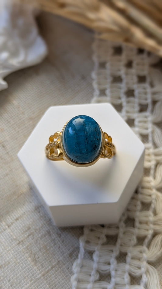 Anello Apatite Gold - Intreccidichiara
