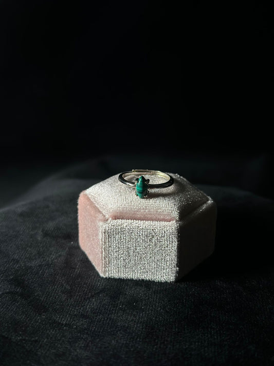 Anello Malachite Mini