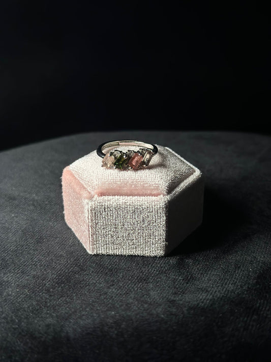 Anello Tormalina Policroma