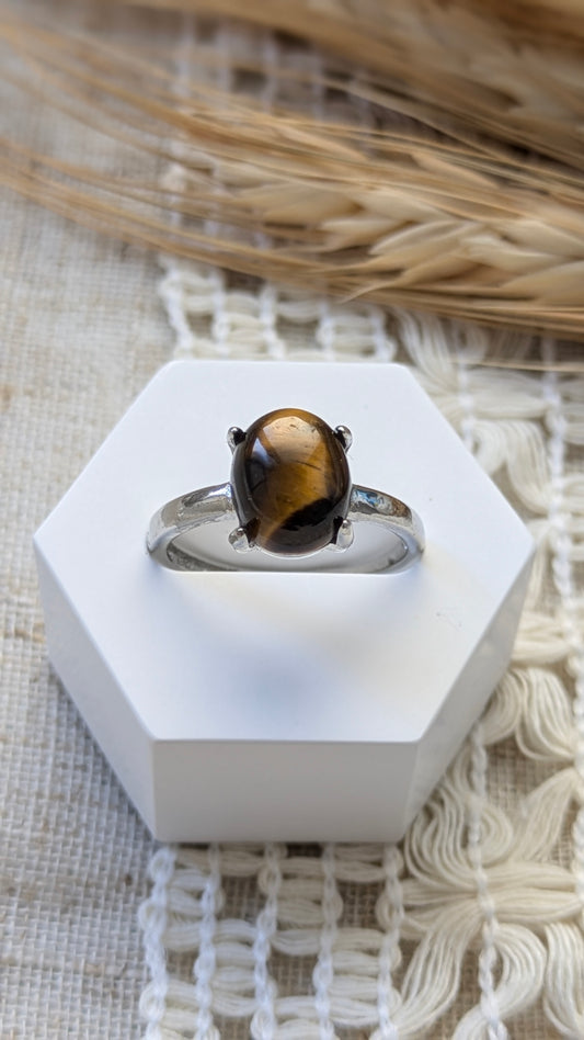 Anello Occhio di Tigre