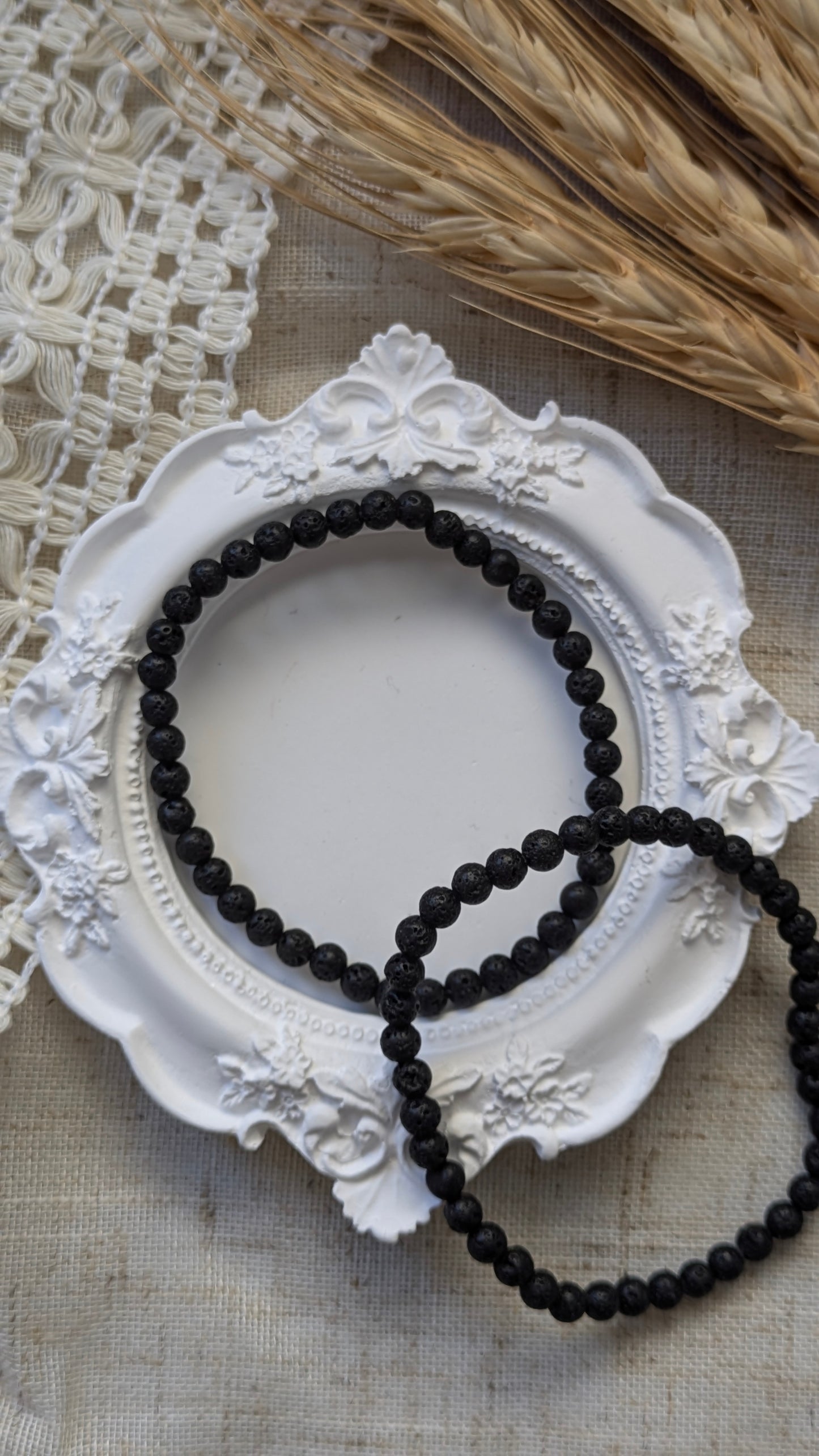 Bracciale In pietra lavica