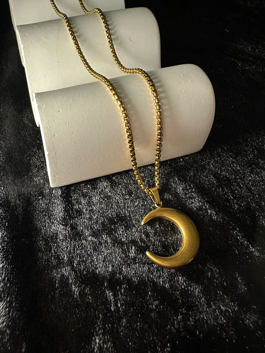 Ciondolo Luna Gold