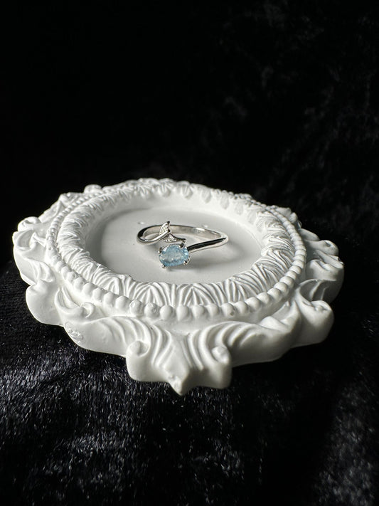 Anello topazio sirena