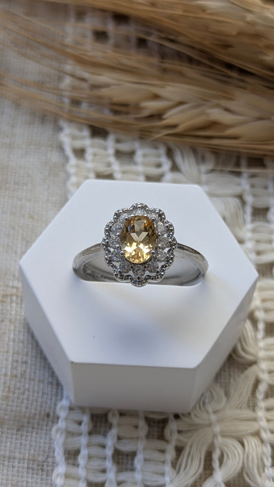 Anello Citrino - Intreccidichiara