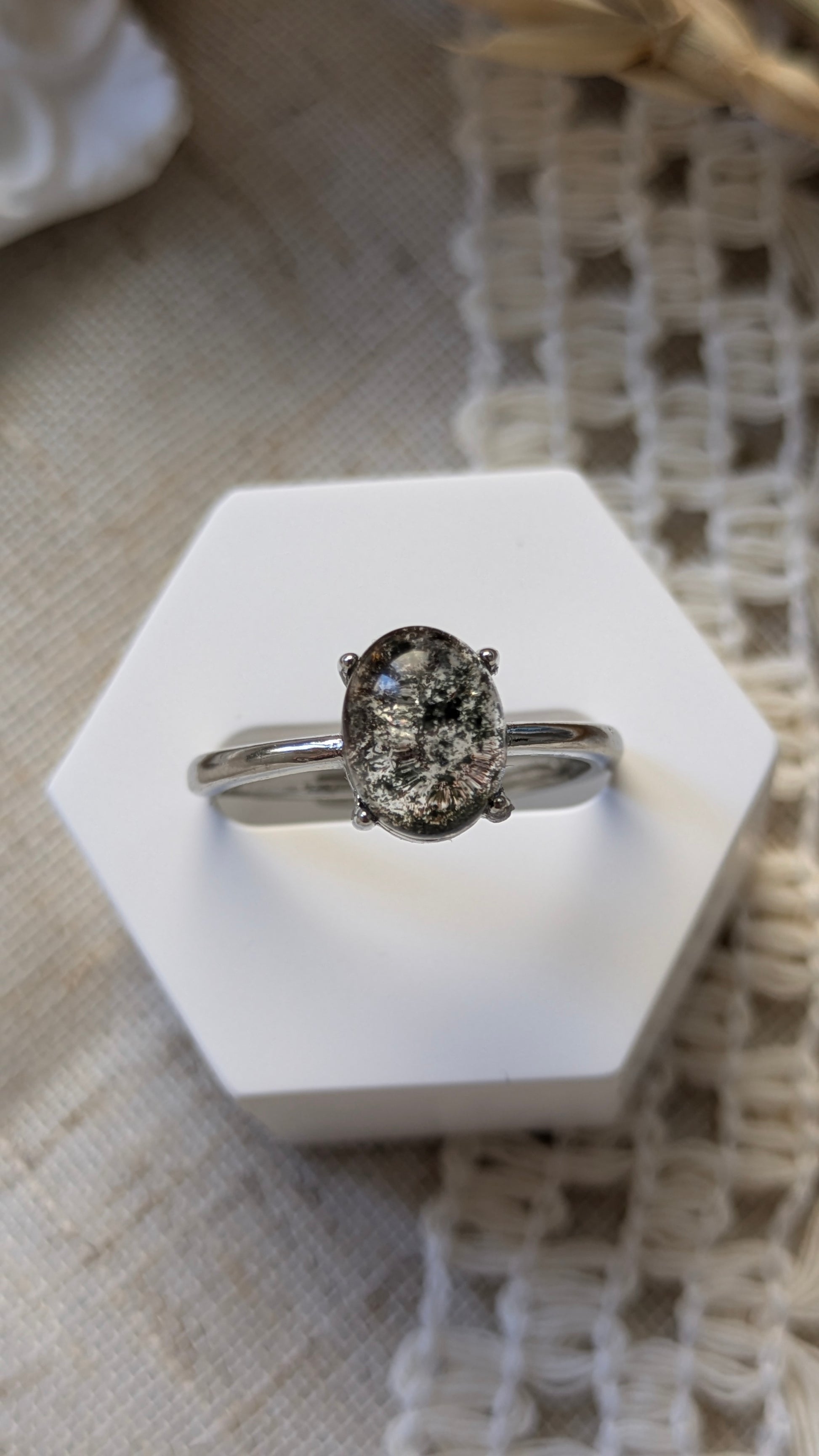 Anello Lodolite - Intreccidichiara